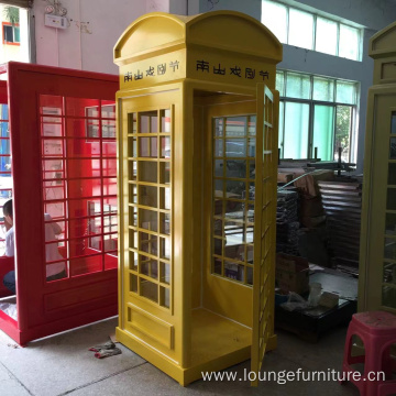 Outdoor Decorative Waterproof London Telephone Booth